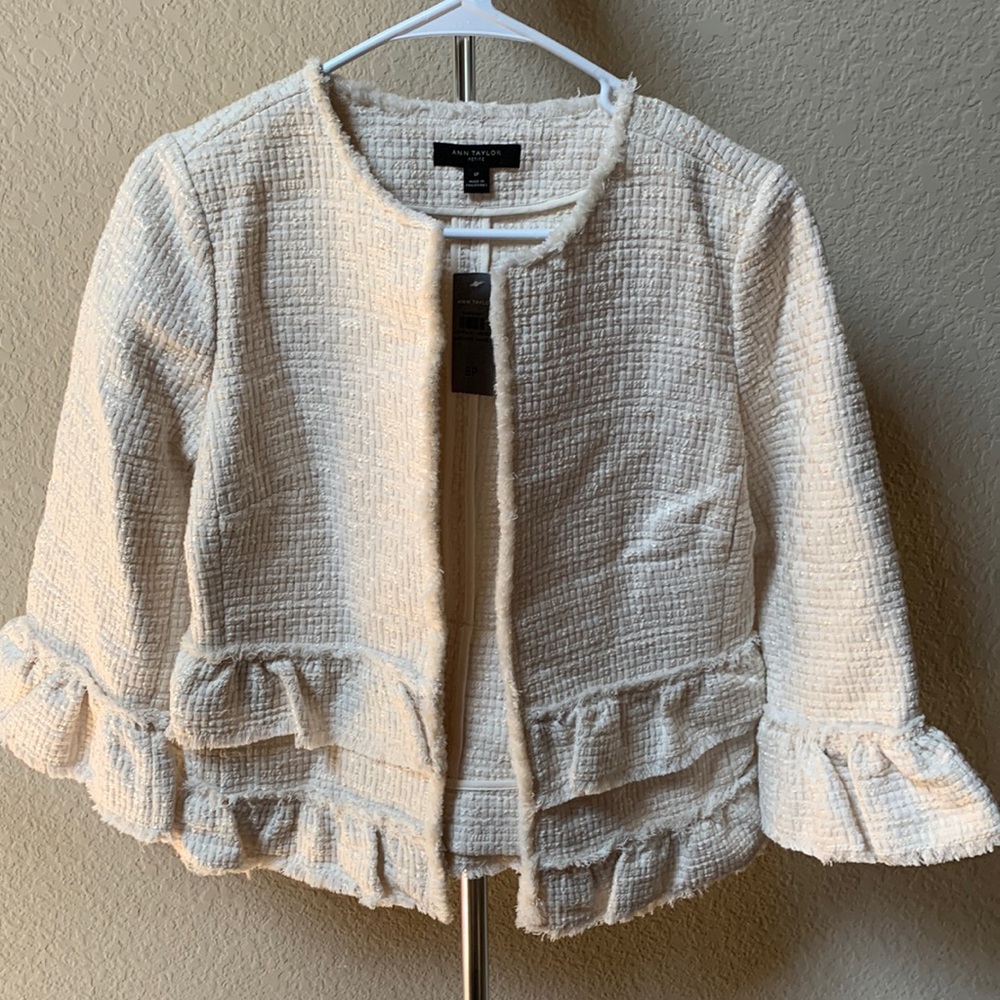Ann Taylor Tweed Blazer